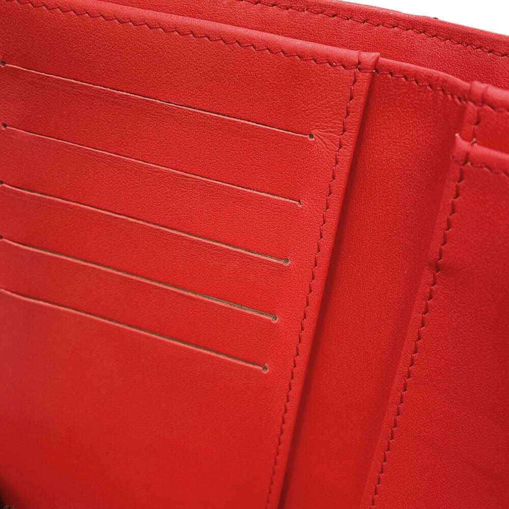 CHANEL Red Caviar Leather Logo Wallet - Picture 11 of 16